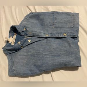 Jean blue button down